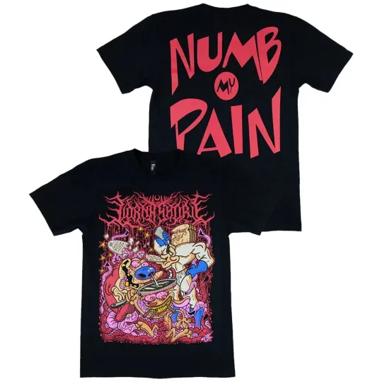 Lorna Shore To The Hellfire Tour 2026 Lyric Deathcore Band T-shirt