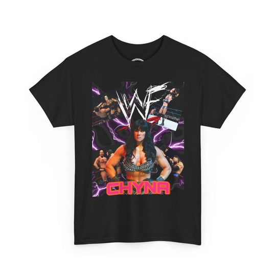 Discover Retro Wrestling Chyna Graphic T-Shirt