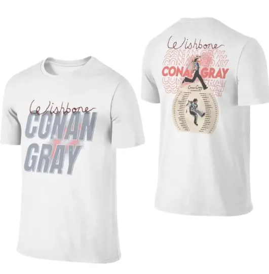 Conan Gray Wishbone World Tour 2026 Unisex T-shirt