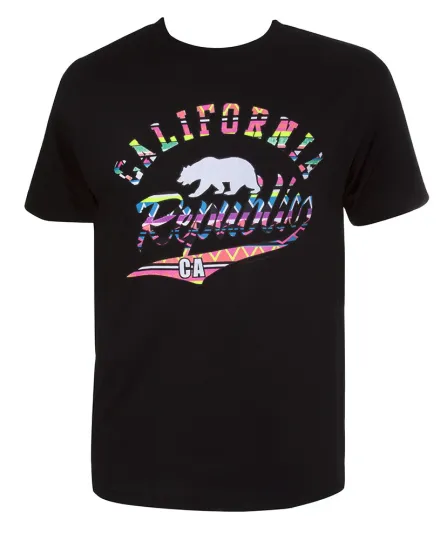 Discover Men's California Republic Tribal Script Short-Sleeve T-Shirt