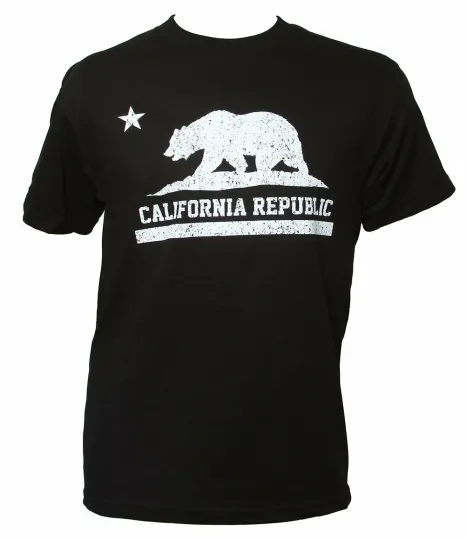 Discover Men's California Republic Short-Sleeve T-Shirt