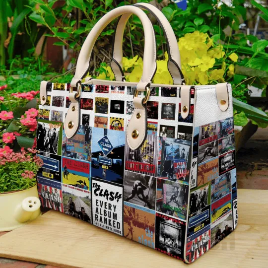 Discover The Clash Leather Handbag for Women   Shoulder Bag for Clash Fans