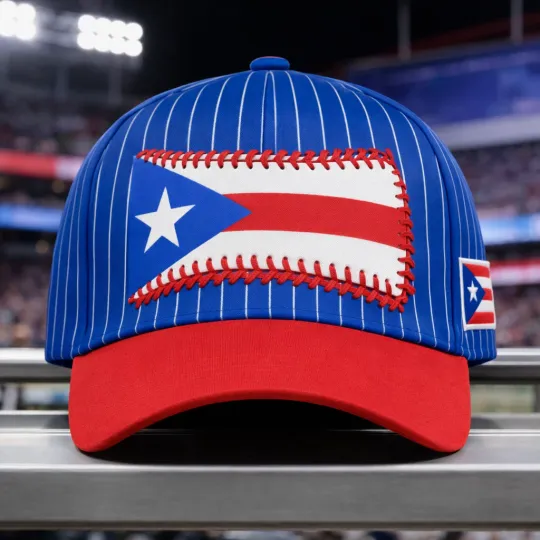 World Baseball Classic Puerto Rico Team 2026 Cap, Print
