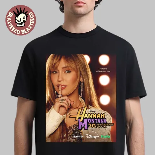 Hannah Montana 20th Anniversary Special Poster From Me To Younger You T-Shirt