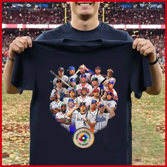 Discover 2026 World Baseball Classic Unisex T-shirt All Size