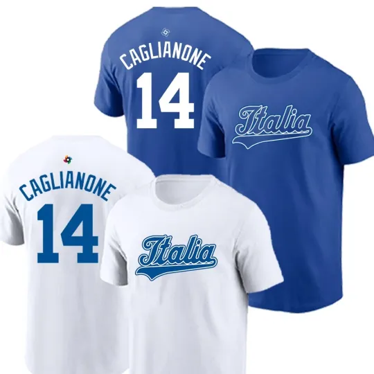 Discover Jac Caglianone #14 Italy Baseball 2026 World Baseball Classic Gift