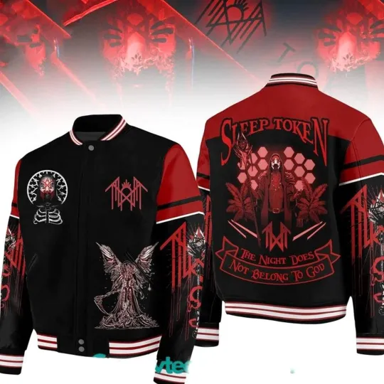 Sleep Token I Am The Rose You Relinquished Again Baseball Jacket Baseball Jacket