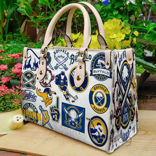 Buffalo sabres leather bag