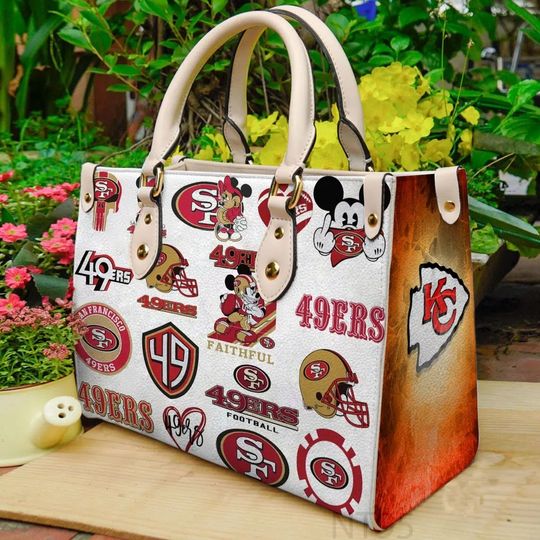Discover Kansas city chiefs leather bag
