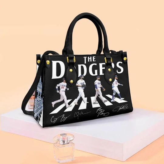 Los angeles dodgers leather bag, Women Leather Hand Bag