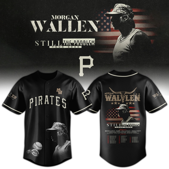 Pittsburgh Pirates x Wallen Western “Still The Problem Tour” Limited Edition Jersey