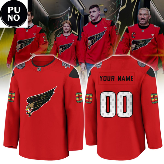 Discover Washington Capitals Black History Night 2026 Personalized Hockey Jersey