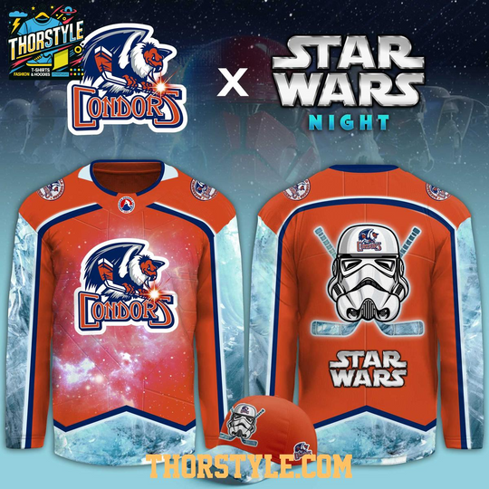 Discover Bakersfield Condors Star Wars Night Game 2026 Hockey Jersey