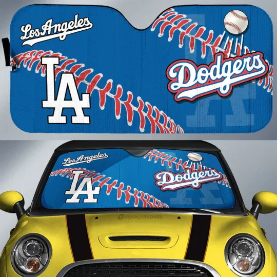 Los Angeles Dodgers Car Sun Shade, Car Accessories