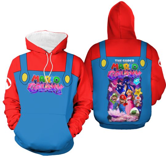 The Super Mario Galaxy Movie 2026 Shirt  All Over Print Hoodie