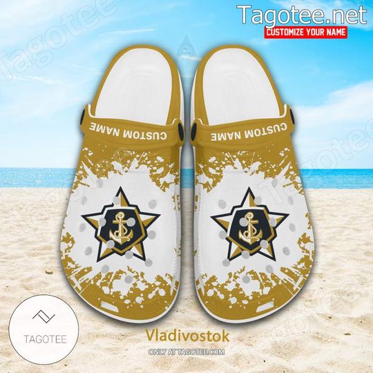 Discover Vladivostok Hockey Logo Croc