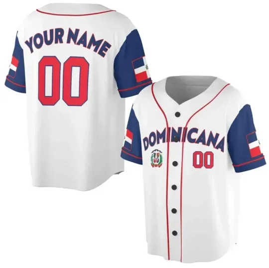 Discover Personalized Dominican Republic Team 2026 World Baseball Classic Jersey Shirt