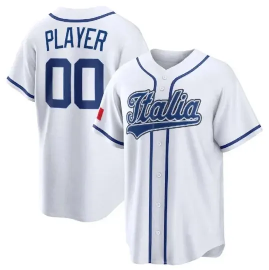Discover Personalized Italy WBCC Baseball 2026 World Baseball Classic Jersey Print For Fan