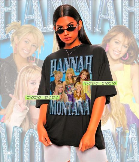 Discover Unisex Hannah Montana Graphic Tee, Y2K Fan Shirt