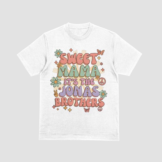 Discover Sweet Mama Jonas Brothers Retro Tee, Hannah Montana Inspired Shirt
