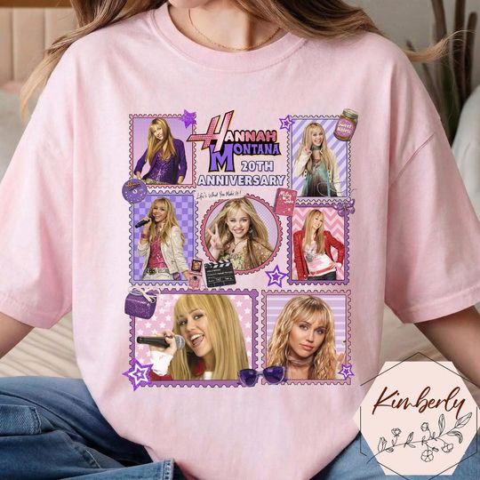 Discover Vintage Hannah Montana Shirt, Hannah Montana Bootleg Shirt, Hannah Montana Homage, Disneyland Channel Girls Trip Shirt, Magic Kingdom Shirt