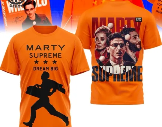 Discover Marty Supreme Dream Big 3D T-Shirt