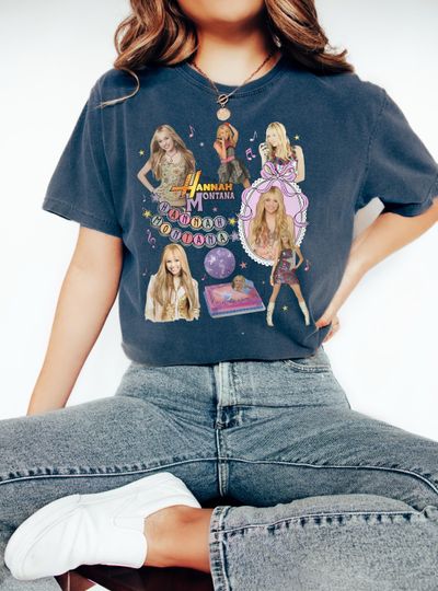 Coquette Disney Channel Hannah Montana Shirt, Disney Hannah Montana Music Tee, Girl Trip Outfit, The Other Side Of Me Tshirt