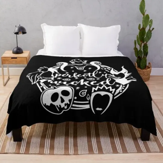 Discover Disney Cute Perfectly Wicked Fleece Blanket