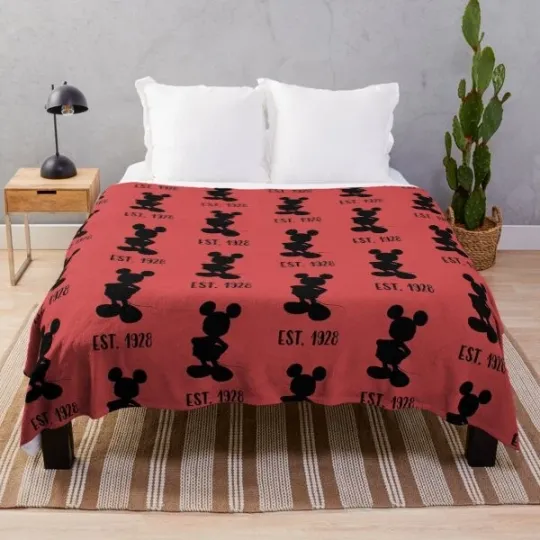 Discover Disney The Icon Since 1928 Fleece Blanket