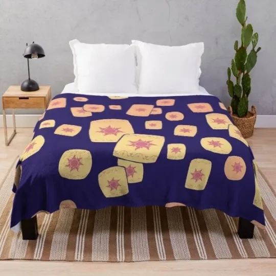 Discover Disney Floating Lanterns Gleam Fleece Blanket