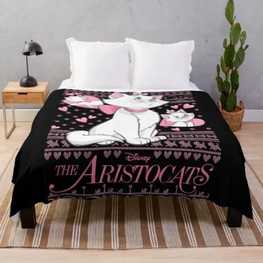 Discover Disney The Aristocats Marie Ugly Fleece Blanket