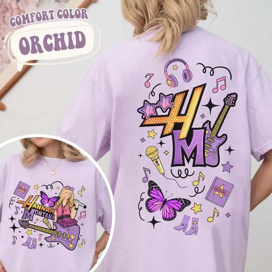 Disney Channel Hannah Montana 20 Years Anniversary T-Shirt, Disneyland Family Matching Shirt, WDW Magic Kingdom, The Other Side Of Me Shirt