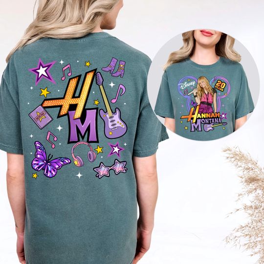Discover Coquette Disney Channel Hannah Montana Shirt, Disney Hannah Montana Music Tee, Girl Trip Outfit, The Other Side Of Me Apparel
