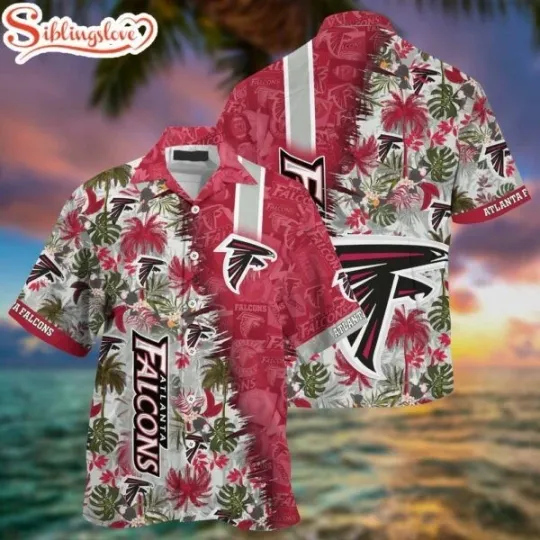 Atlanta Football Team Falconss Football Summer Hawaiian Shirt