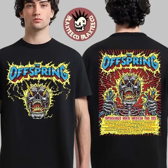 Discover The Offspring Tour 2025 T-Shirt