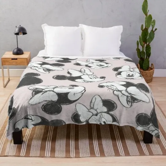 Discover Disney Mickey Happiest Place Family Fleece Blanket