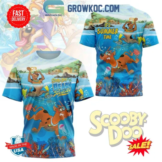 Scooby Doo Beach Beastie 3D T-Shirt for Summer