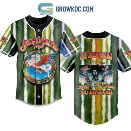 Discover Steve Miller Band I've Been Loving You For So Long Personalized Baseball Jersey
