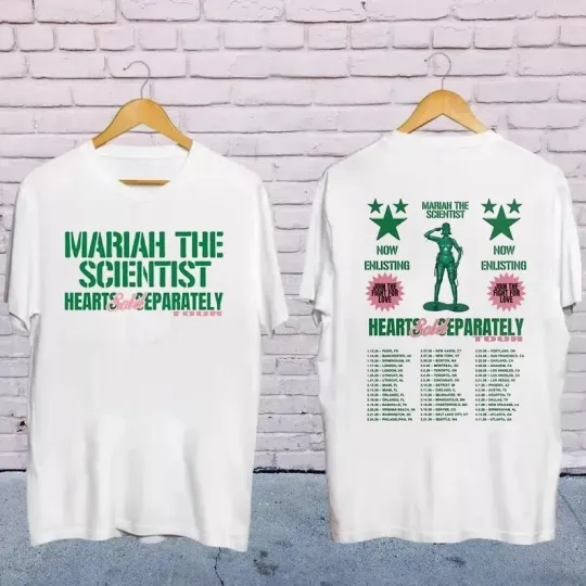 Mariah The Scientist Hearts Sold Separately Tour 2026 T Shirt