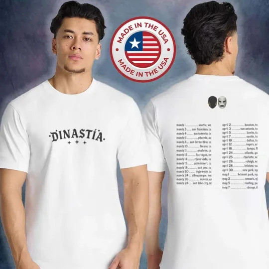 Discover Peso Pluma Dinastia Tour 2026 Unisex T-Shirt