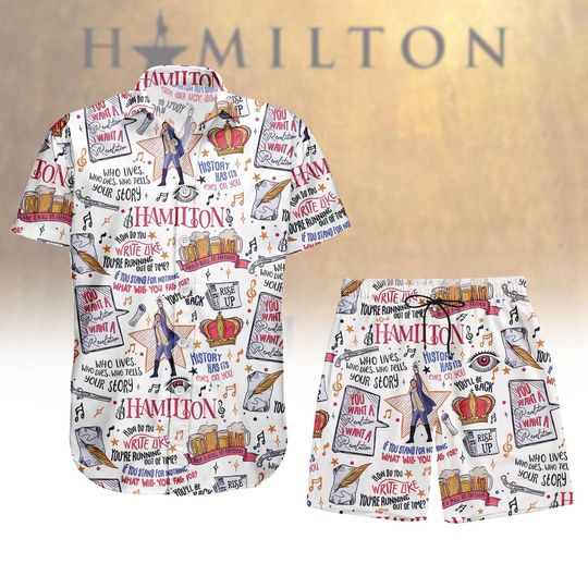 Discover Musical Hawaiian Shirt, Rising Star Button Shirt, Theater Men Shorts, Vacation Outfit, Gift For Fans
