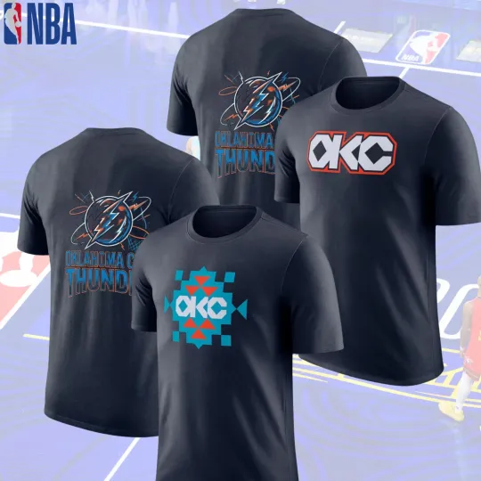 Discover Oklahoma City Thunder 2025 City Edition Tee Fans Gift