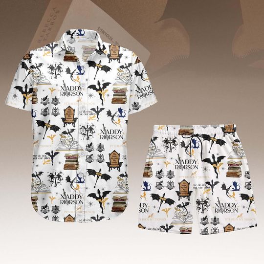 Discover Fantasy Dragon Button Shirt, Dragon Men Hawaiian Shirt, Men Shorts, Bookish Gothic Summer Outfit, Vacation Wear, Gift For Him