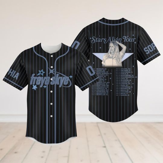 Discover Custom Disney Zombies 4 Nova Bright Baseball Jersey, Freya Skye Silent Treatment Concert, Stars Align Tour 2026 Festival, Zombies Dawn