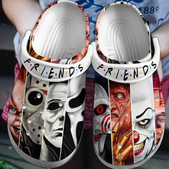 Discover F.R.I.E.N.D.S Clogs, 3D Clog Unisex Shoes, Gift For Him, Gift For Fan