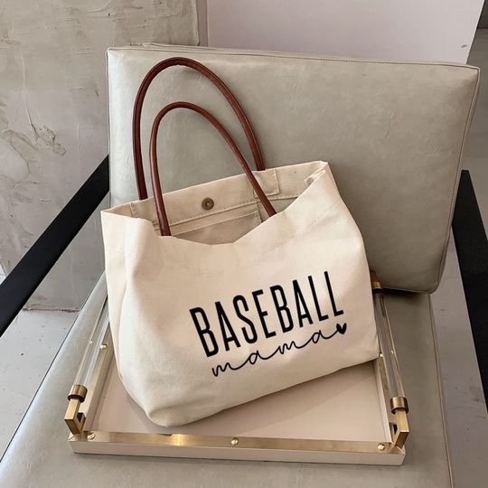 Discover baseball mom gift -Personalized MOM tote bag - mom birthday gift - mothers day gift-mom to be gift IM6