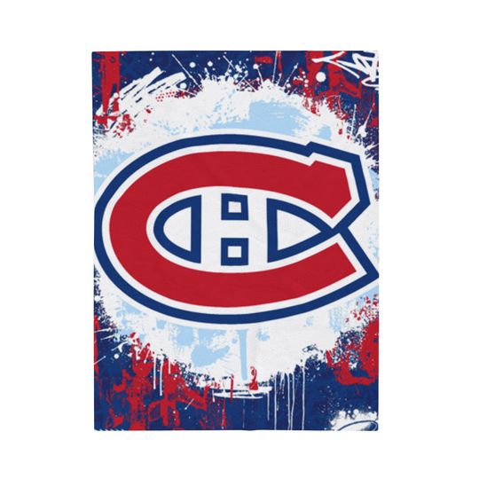 Discover Montreal Canadiens Plush Blanket, NHL Hockey Throw