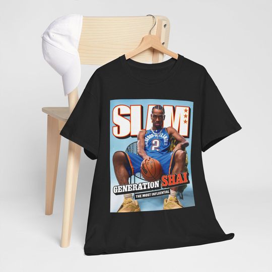 Discover Shai Gilgeous-Alexander MVP T-Shirt: OKC Thunder Fan Apparel