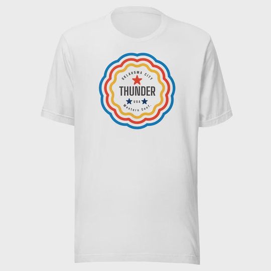 OKC Thunder Retro T-shirt