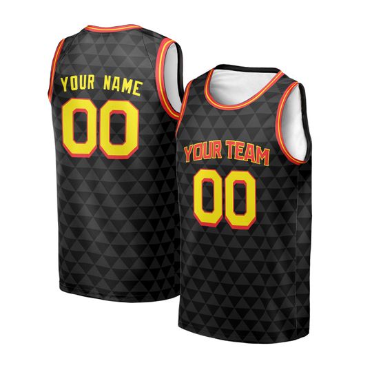 Discover Personalized Atlanta Hawks Jersey Kid & Adult  Fan Inspired Black Player Icon Style